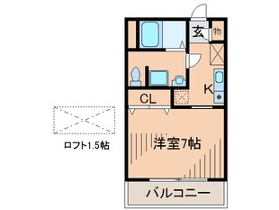 ベルデビエント千里山の物件間取画像